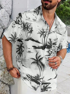 Beach Print Casual Shirt