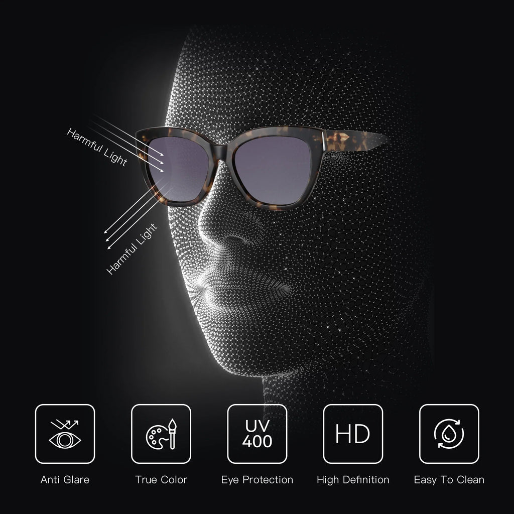 Butterfly Polarized Acetate Sunglasses