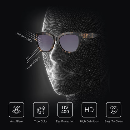 Butterfly Polarized Acetate Sunglasses