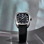 RollsTimi Oval Leather Quartz Watch