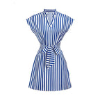 Women's Striped A-Line Dress