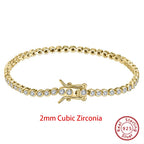 Sterling Silver Tennis Bracelet