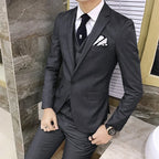 Korean Three-Piece Gentleman Suit