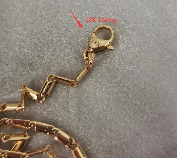 Gold Geometric Chain Necklace