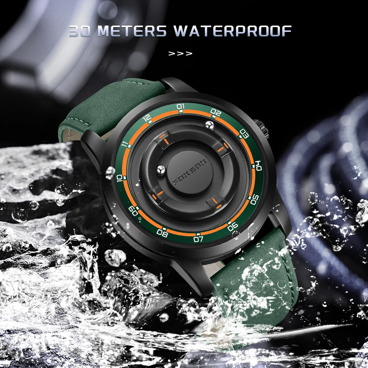 FOXBOX Planet Magnetic Quartz Watch