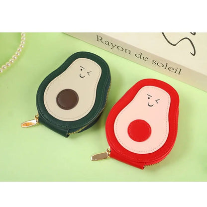Cute PU Avocado Wallet