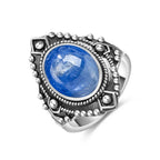 Intgem Labradorite Moonstone Ring