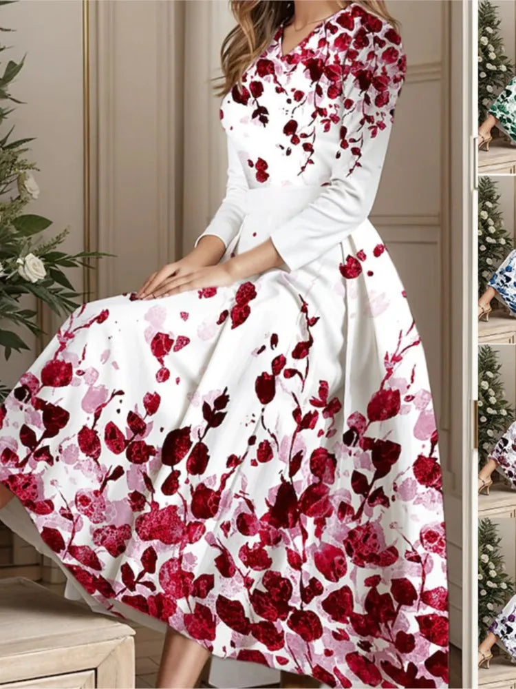 Casual Spring Floral Dress