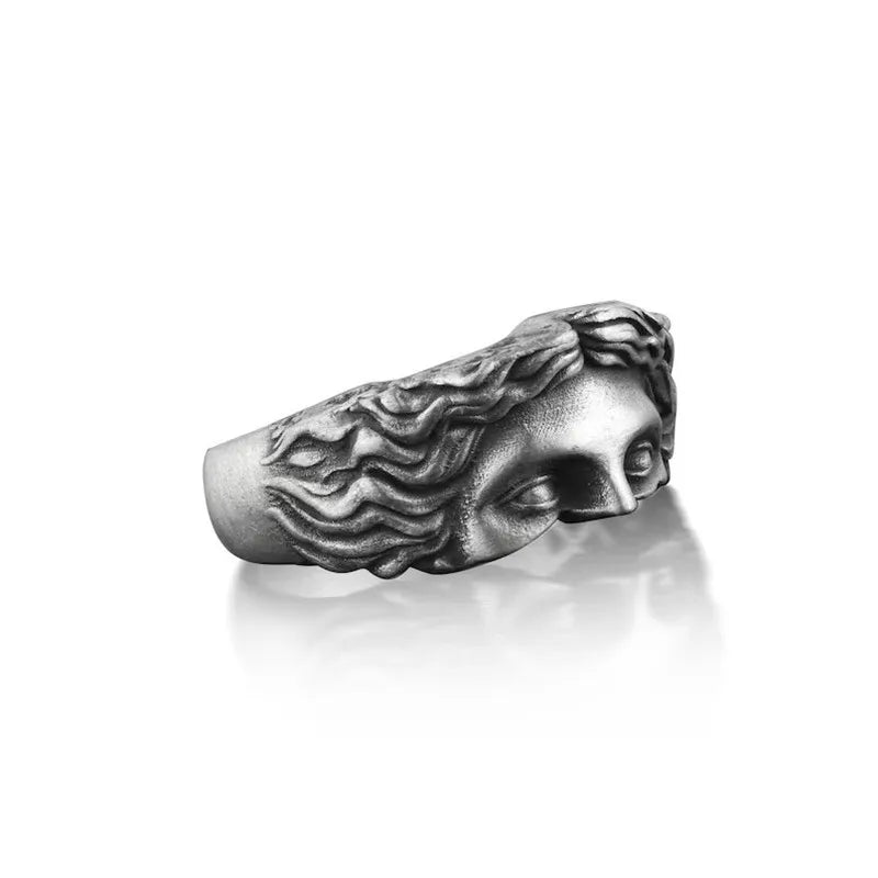 Venus Mask Adjustable Ring
