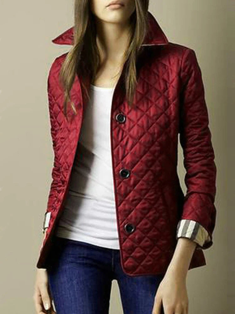 Elegant Quilted Winter Coat
