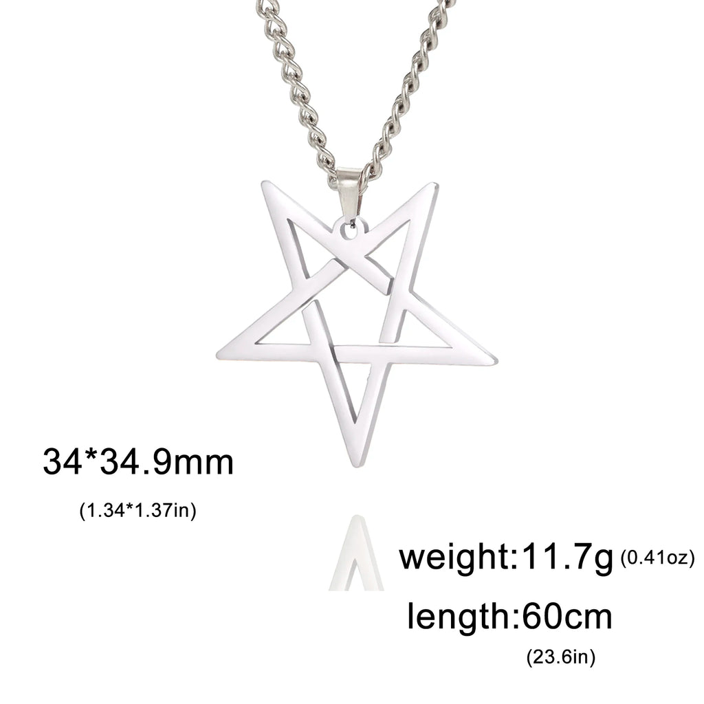 Unift Pentagram Gothic Necklace