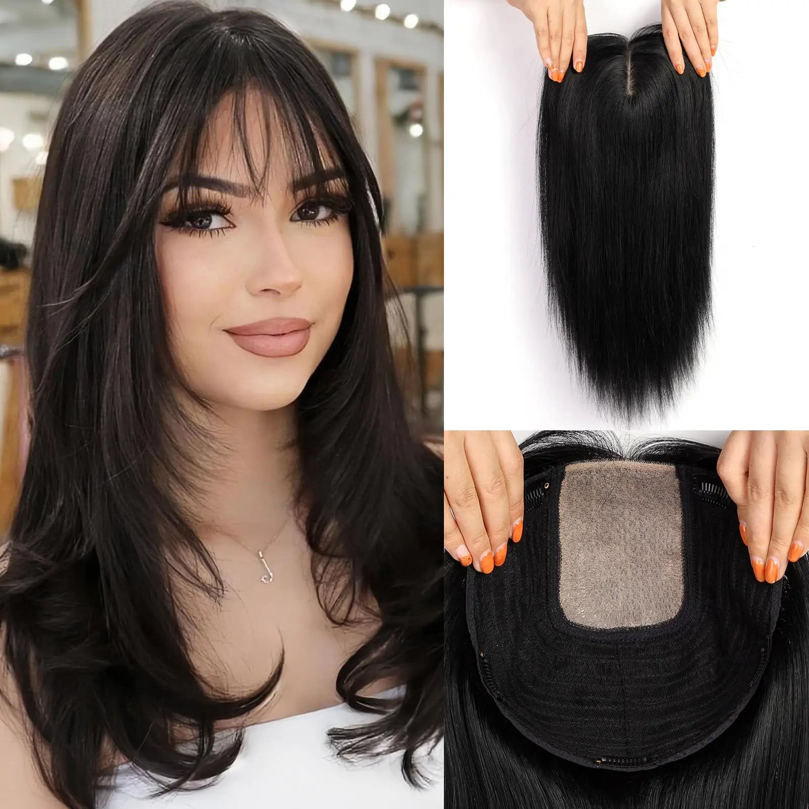 Remy Hair Topper