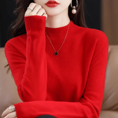 Basic Half-High Collar Sweater