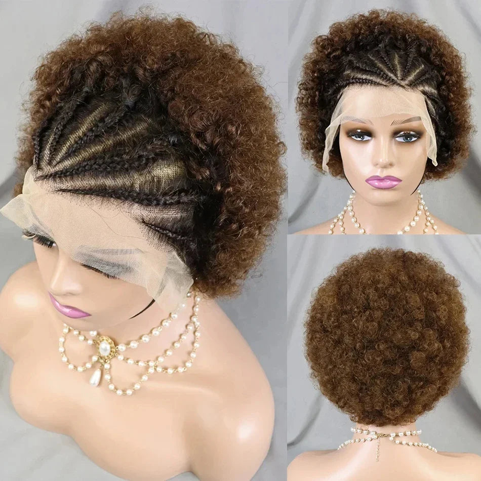 Short Afro Curly Wig