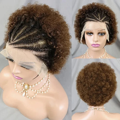 Short Afro Curly Wig