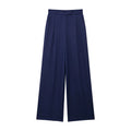 High Waist Straight Casual Pants