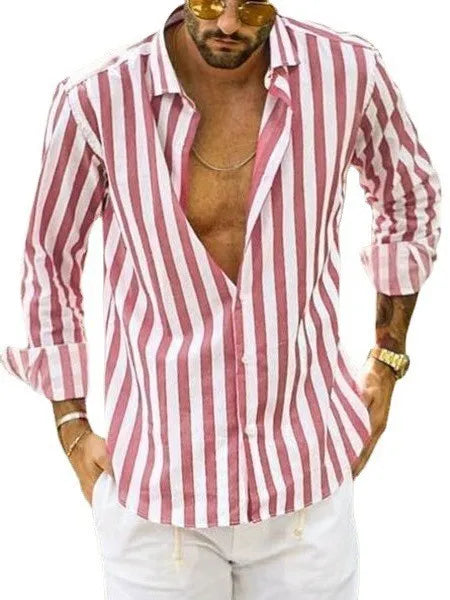 Solid Linen Office Shirt