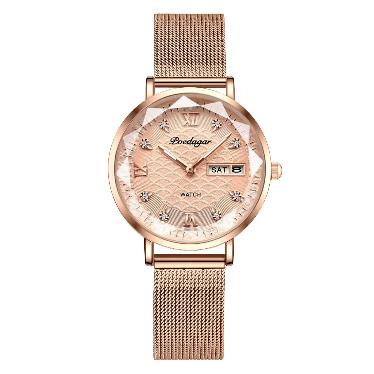 Luminous Steel Watch