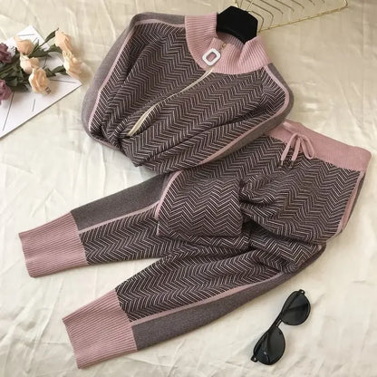 Knit Jogger Set