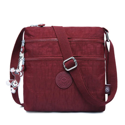 Nylon Shoulder Crossbody Bag