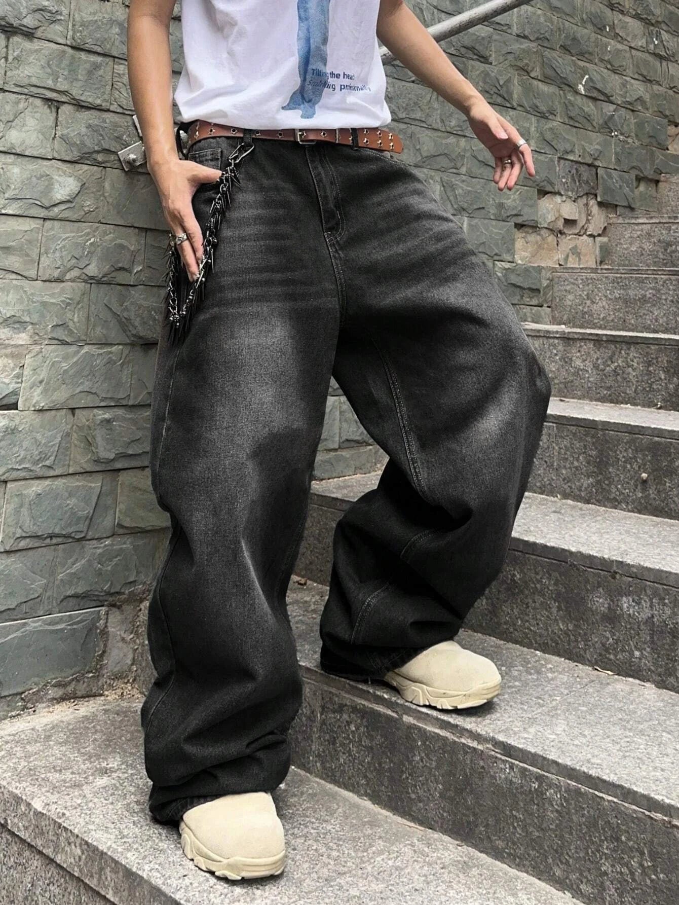 Retro Lantern Loose Harem Jeans