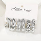 Chunky Gold Hoop Earrings