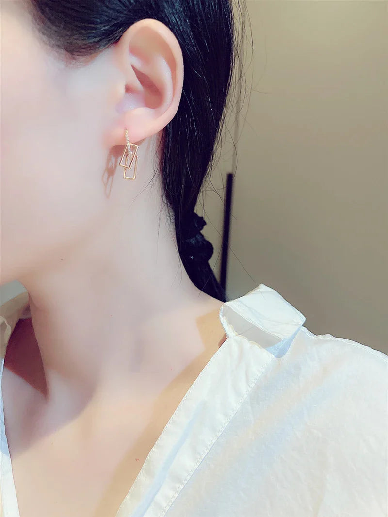 Fashion Geometry Elegant Earring