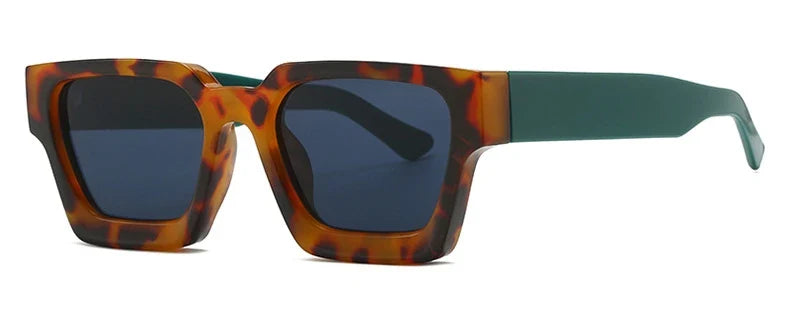 Steampunk square sunglasses