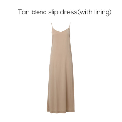 Striped Blouse with Slip Dress