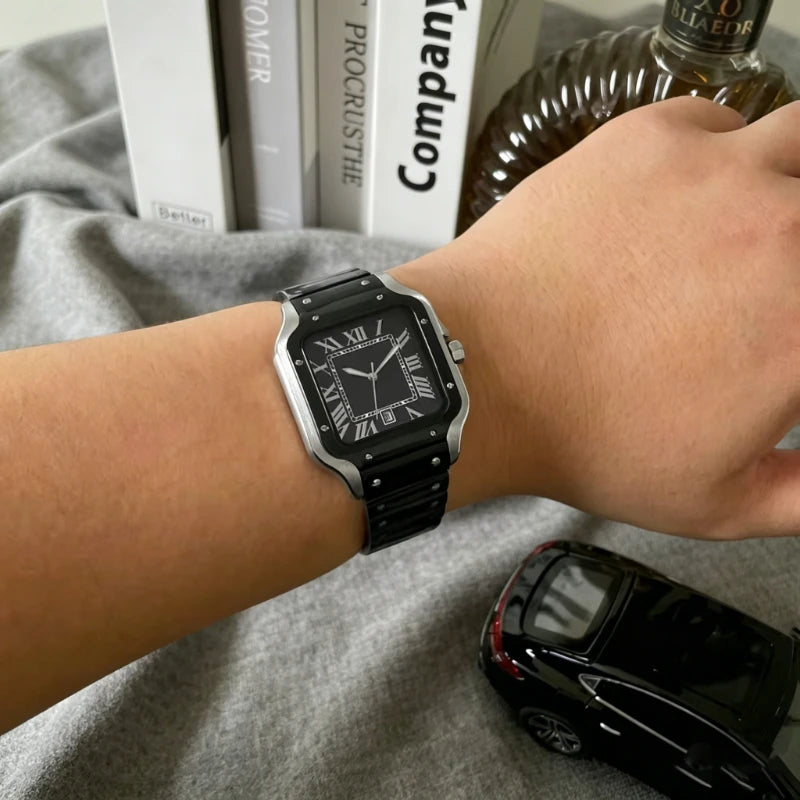 GRAYSS Roman Numeral Retro Watch