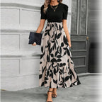 Elegant Floral Maxi Dress