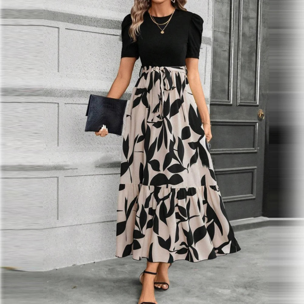 Elegant Floral Maxi Dress