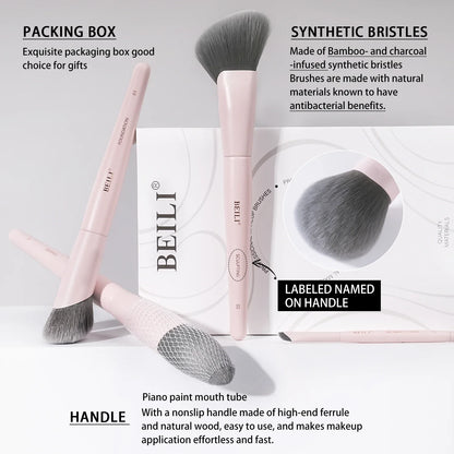 Vegan Makeup Brush Set
