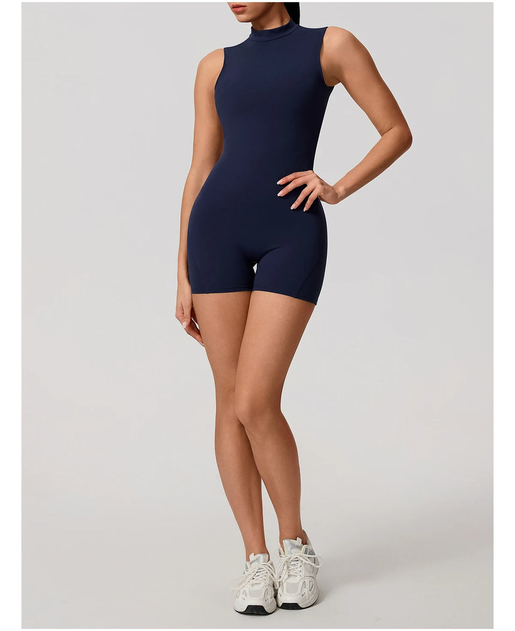 High Waist Scrunch Sports Jumpsuit