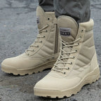 QHJZYZ Tactical Desert Ankle Boots