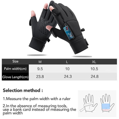 Winter Fishing Flip Gloves