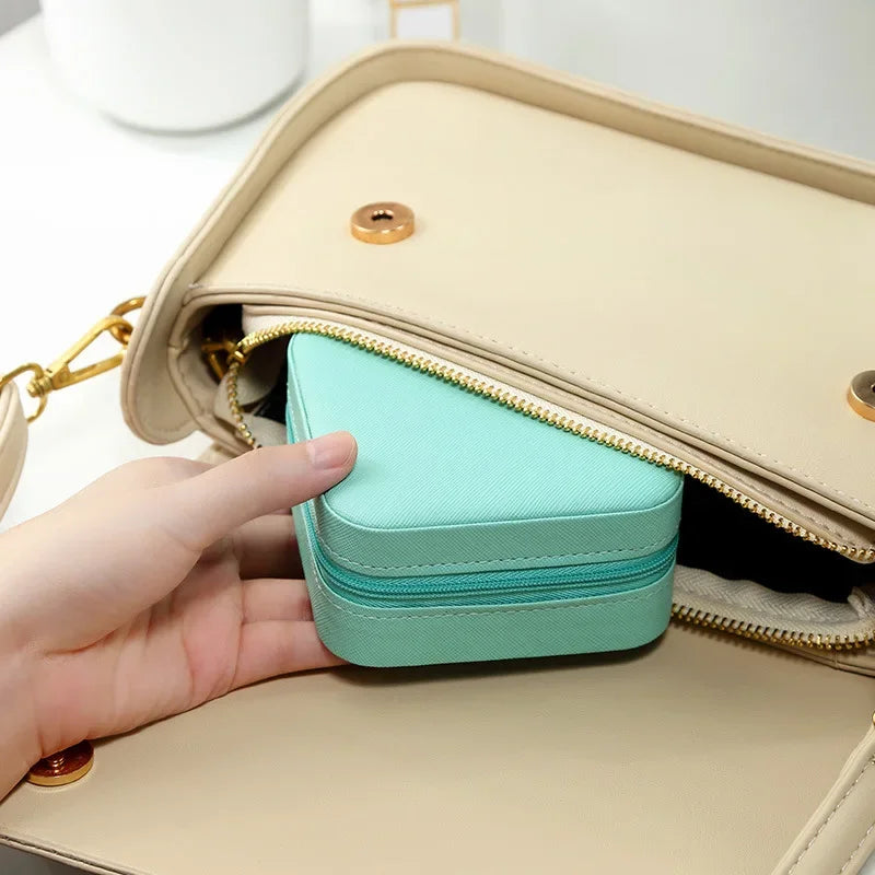 Portable Macaroon Jewelry Box