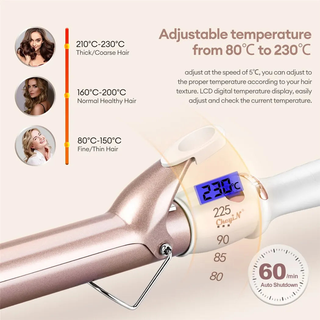 Digital Hair Curler