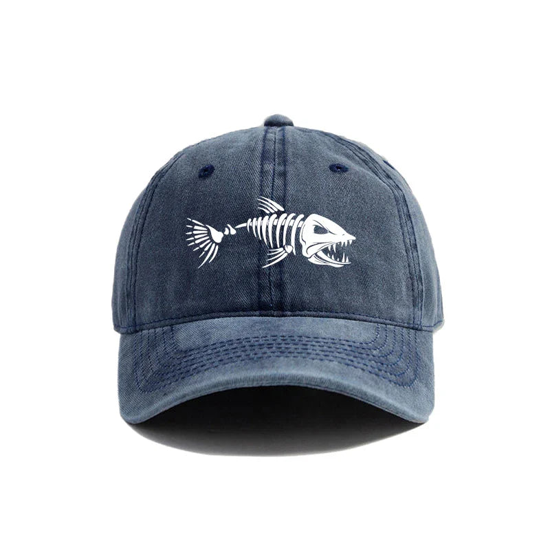 Fish Bone Baseball Cap