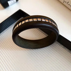 Vintage Wooden Round Bangle