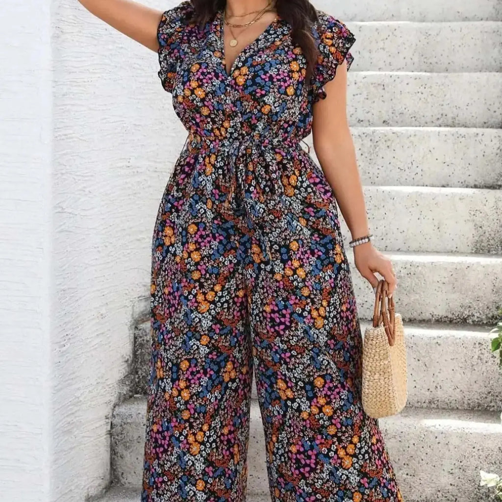 Elegant Floral Summer Maxi Dress