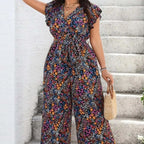 Elegant Floral Summer Maxi Dress