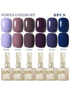 XEIJAYI Purple Gel Nail Polish