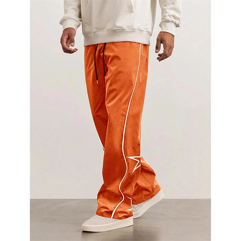 Drawstring Running Sports Pants