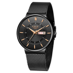 LIGE Ultra-Thin Steel Quartz Watch