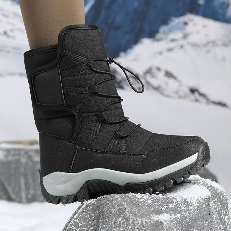Plush Ankle Boots