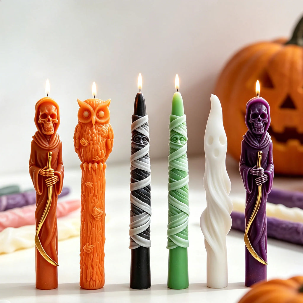 Halloween Candle Silicone Mold