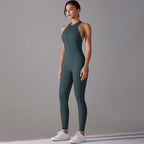Nylon Solid Sleeveless True-To-Size Fit Shaping Bodysuit