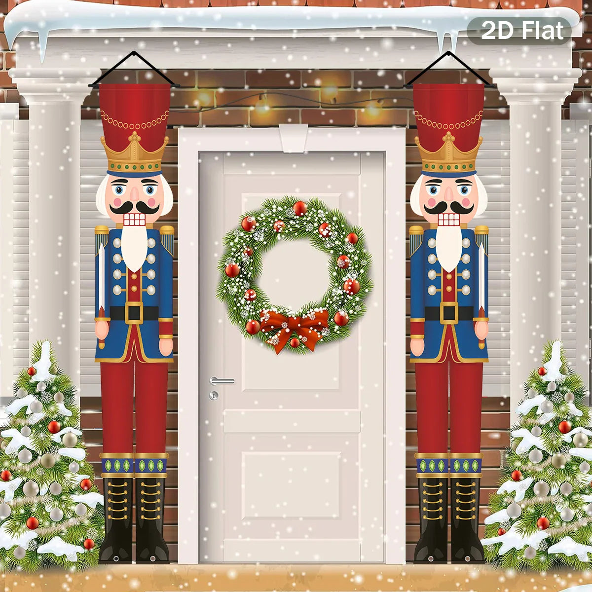 Christmas Nutcracker Door Banner