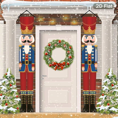 Christmas Nutcracker Door Banner